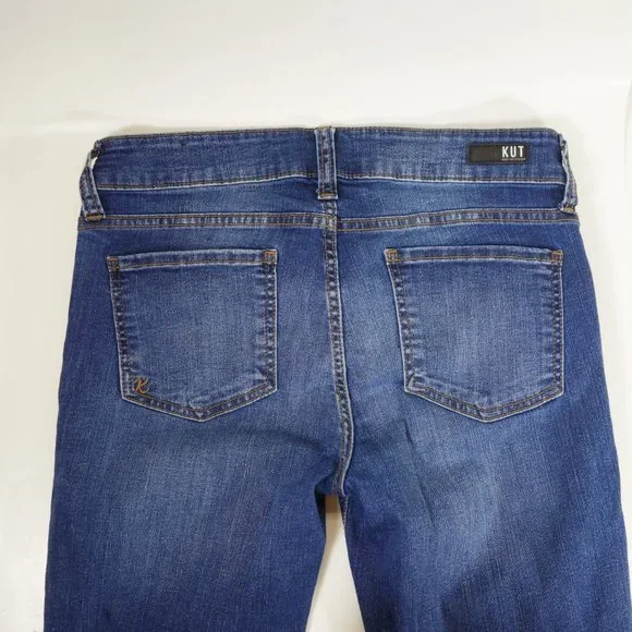 ❌ SOLD ❌Kut From The Kloth Sz 8 Natalie Mid Rise Bootcut Jeans - Picture 7 of 11